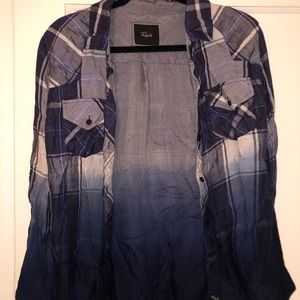 Rails hombre blue super soft flannel